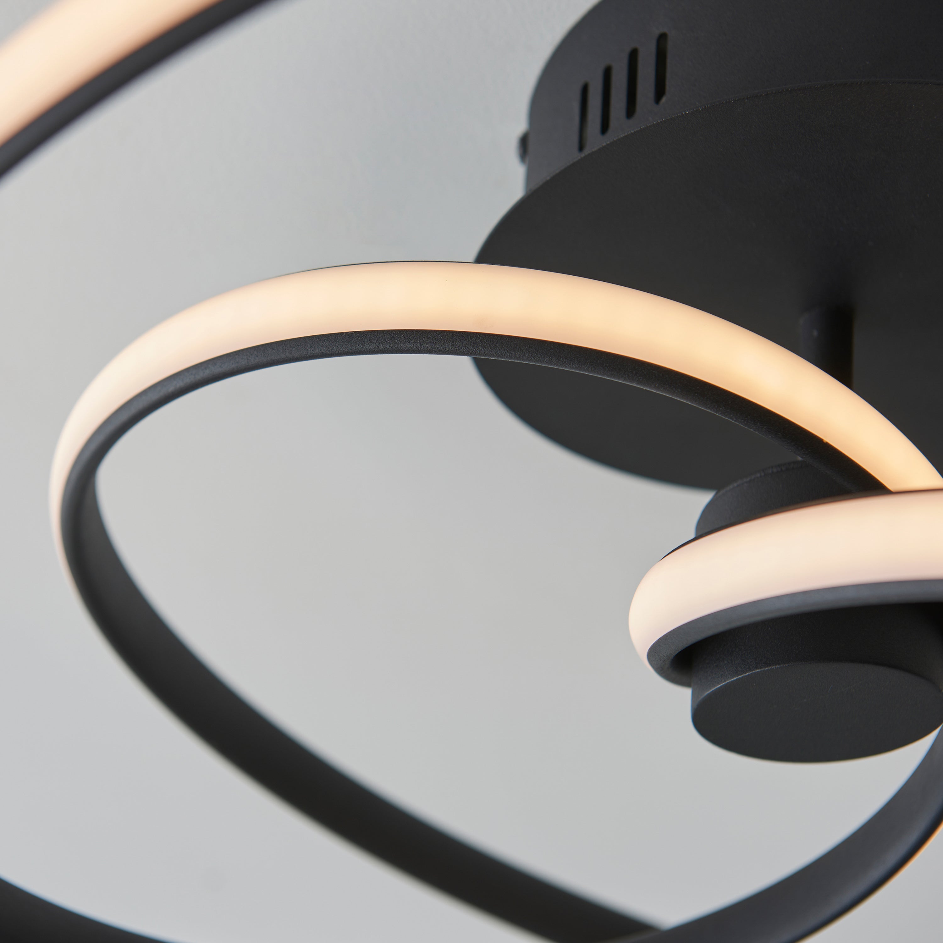 Anark Black Scribble LED Ceiling Light